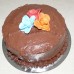 Flower - Fondant  3 Roses Cake (D, V)